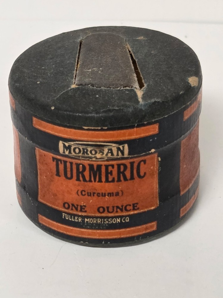 Vintage Morosan Tumeric Spice Tin
