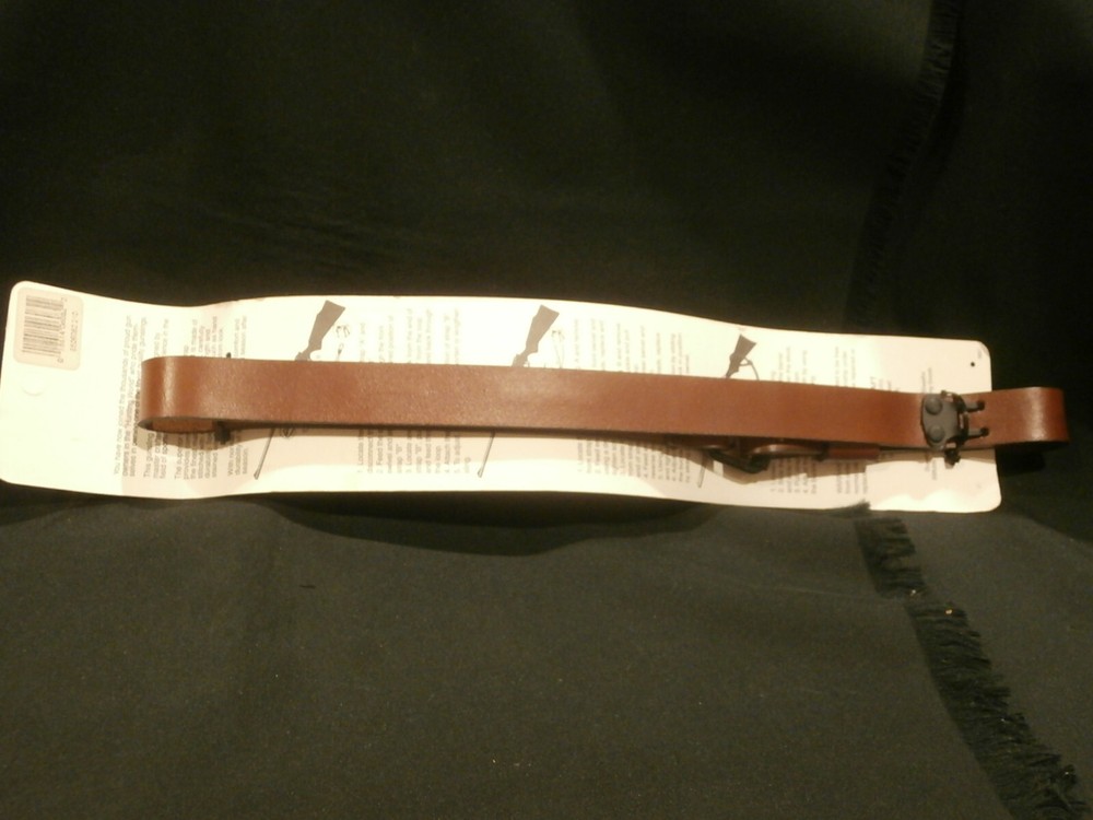 AA&E LEATHER MILITARY SLING 1" NEW!