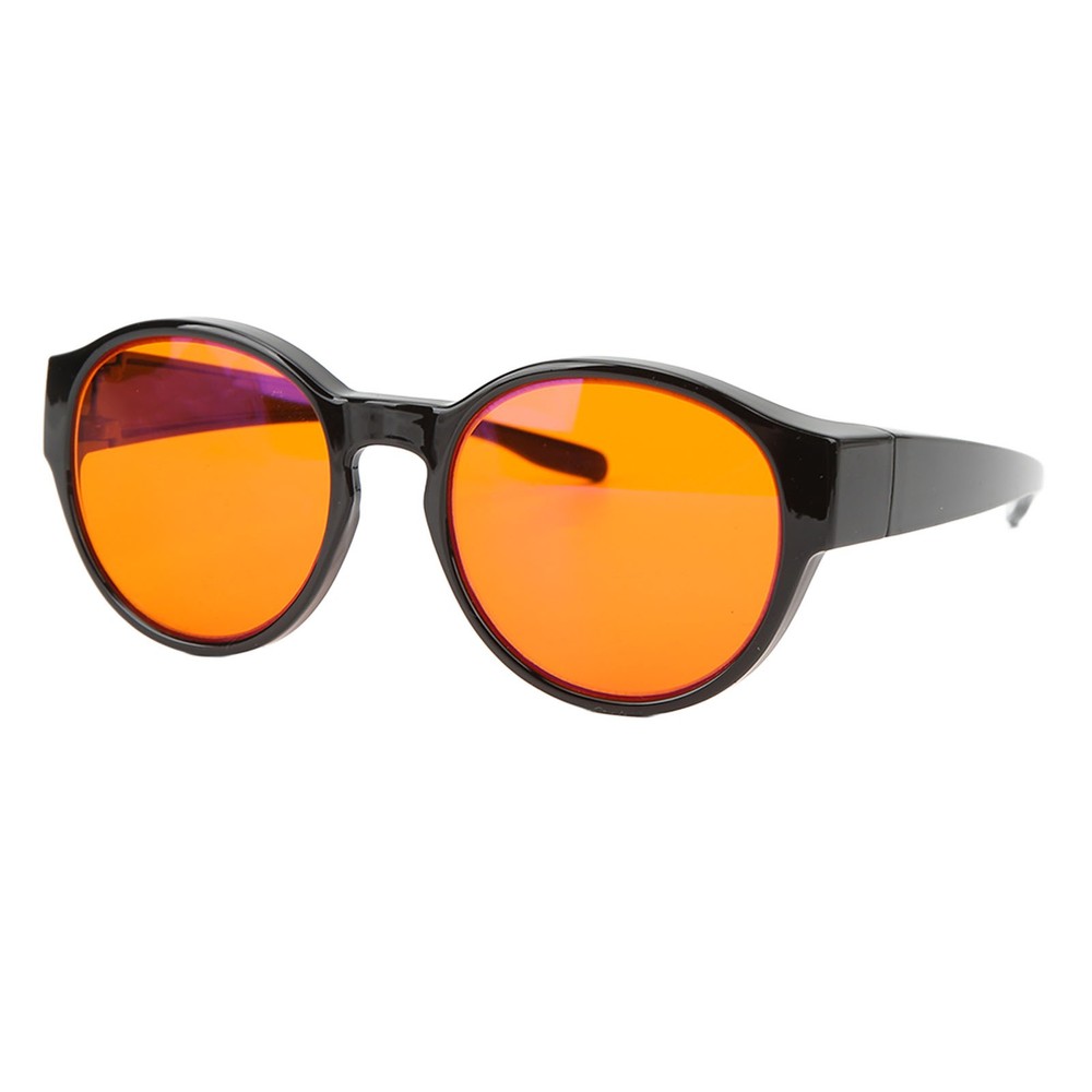 Blue Light Blocking Glasses Gaming Fatigue UV Eyestrain Tool Round Part