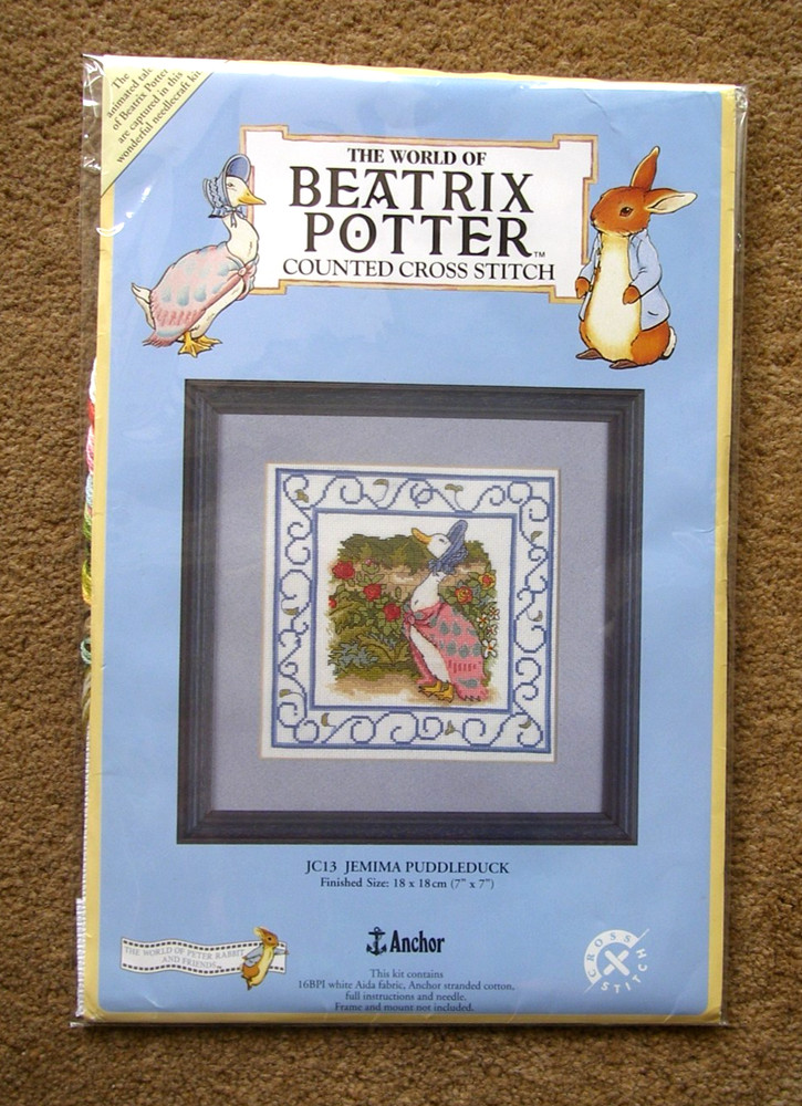 BEATRIX POTTER CROSS STITCH KITS PICK & MIX