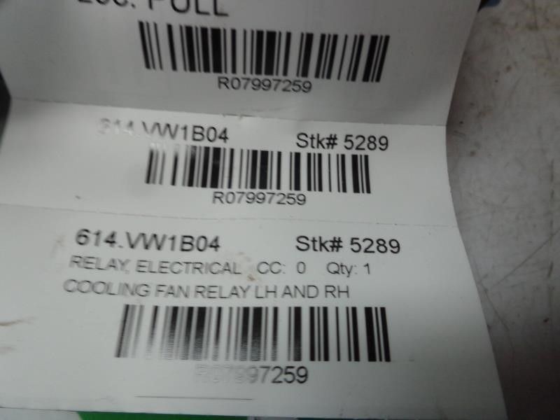 BEETLE 2004 Misc. Parts 7997259