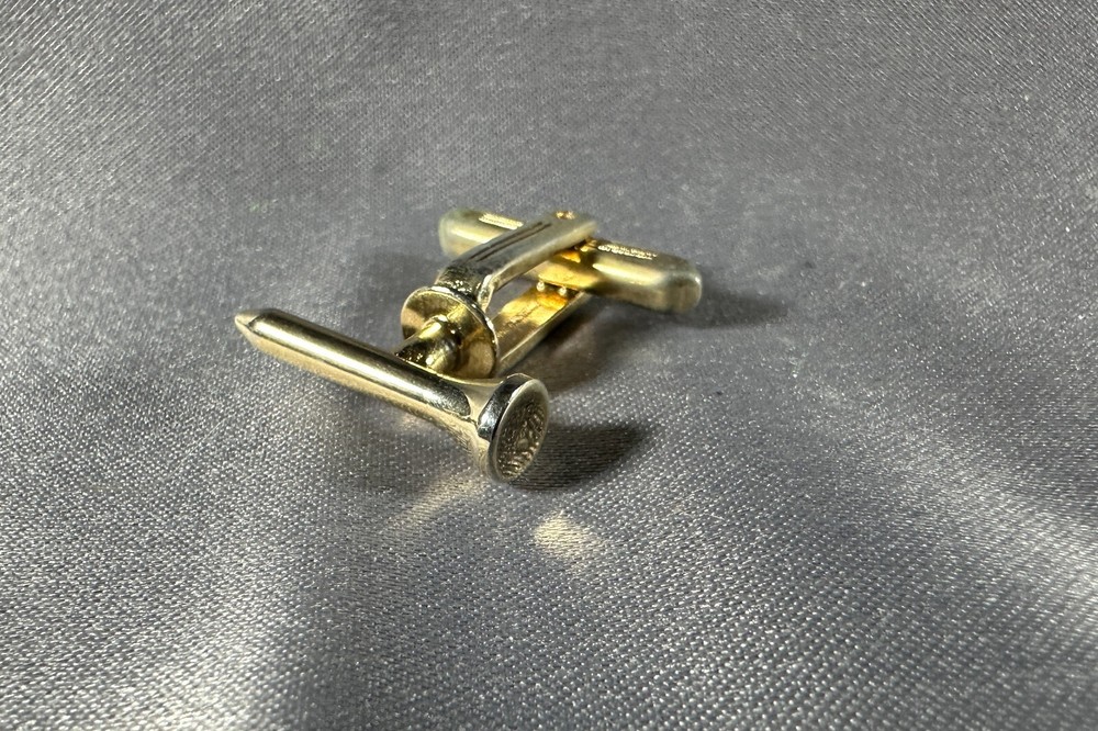 2 sets of Golf themed cufflinks