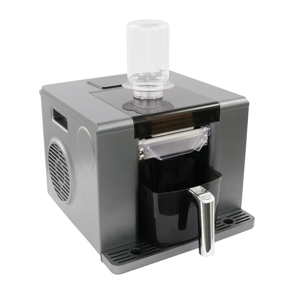 Automatic Electric Ice Crusher Shaver Machine Snow Cone Maker Shaved Ice 280W
