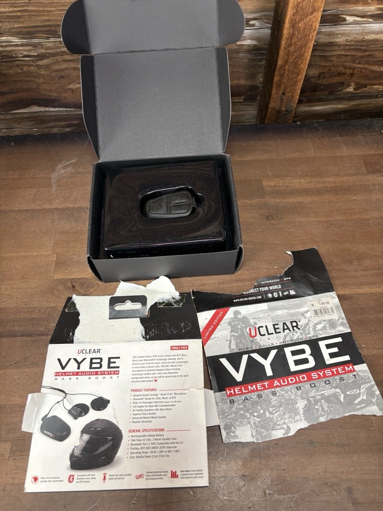 UClear Motion Helmet Communication Audio System - Single Kit