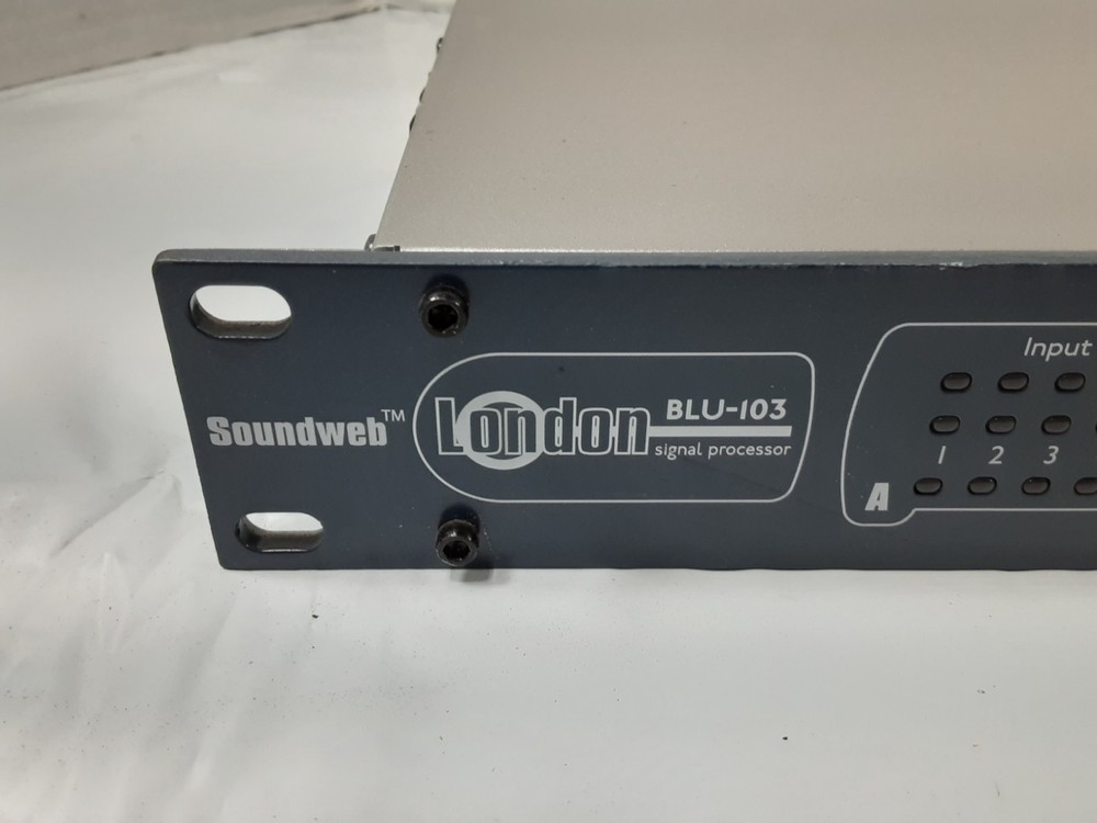 BSSAudio Soundweb London BLU-103 Conferencing Processor BSSBLU103-M - UNTESTED