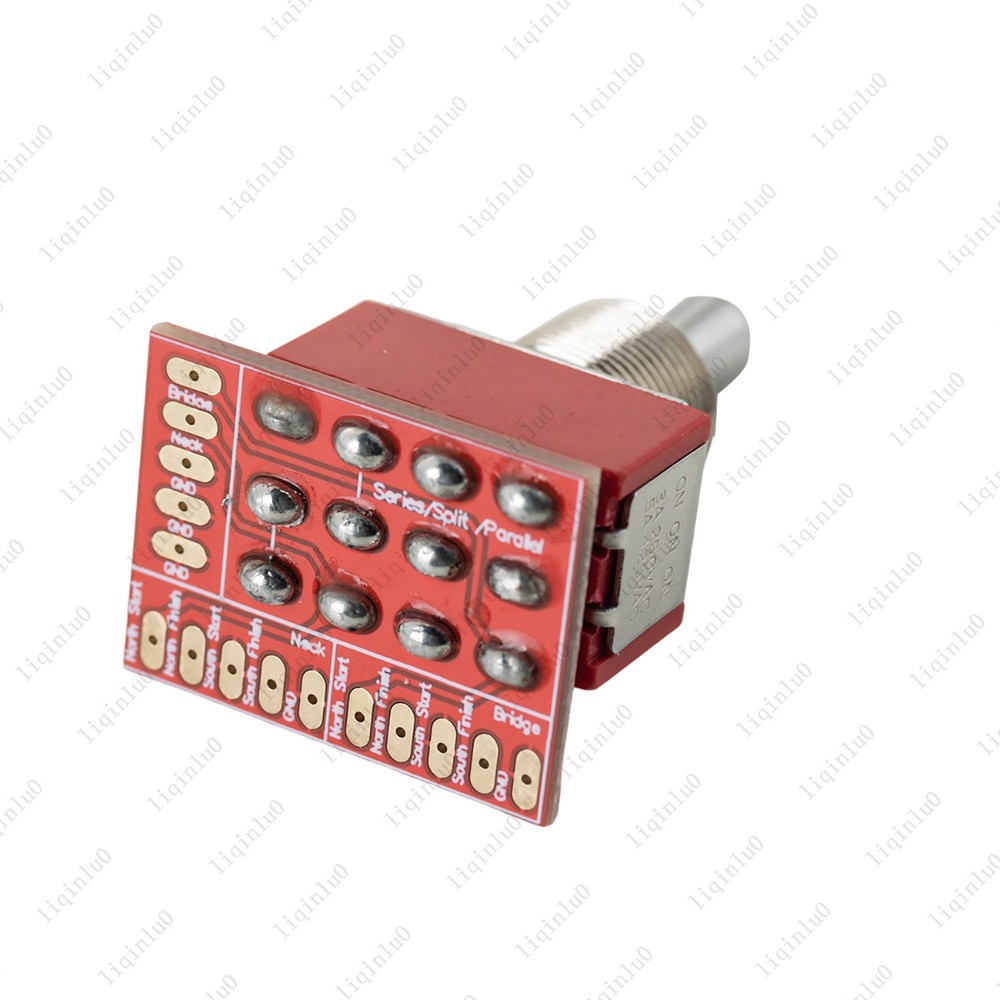 Fat Bat Toggle Switch DPDT OnBoard 3 Way Series/Split/Parallel Easy Install