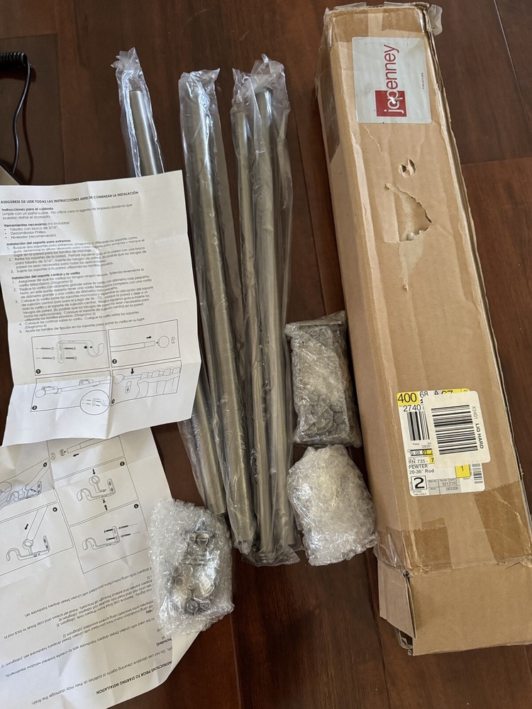 Pewter 20-36” Rod