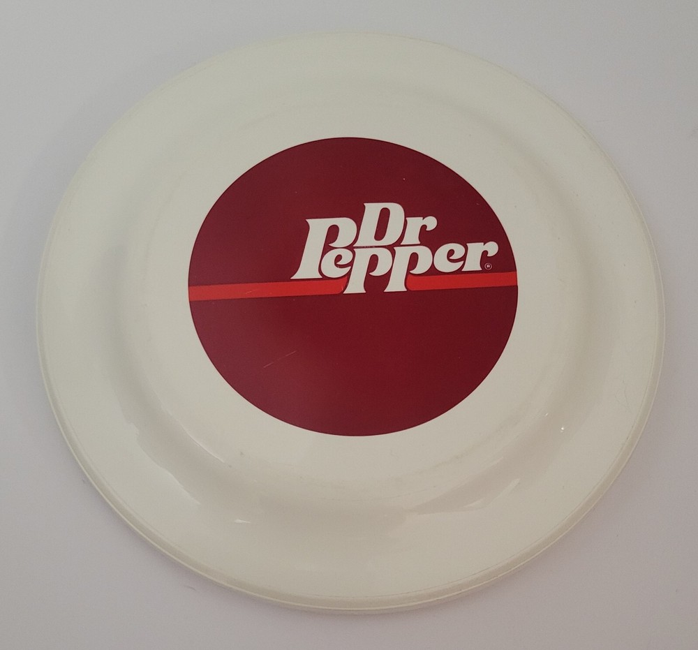 Vintage Dr Pepper Frisbee Plastic