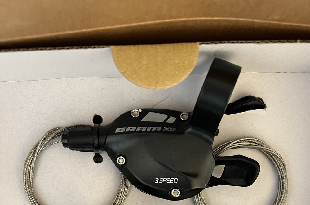 SRAM X5 Front 3 Speed Trigger Shifter with Clamp, Black,