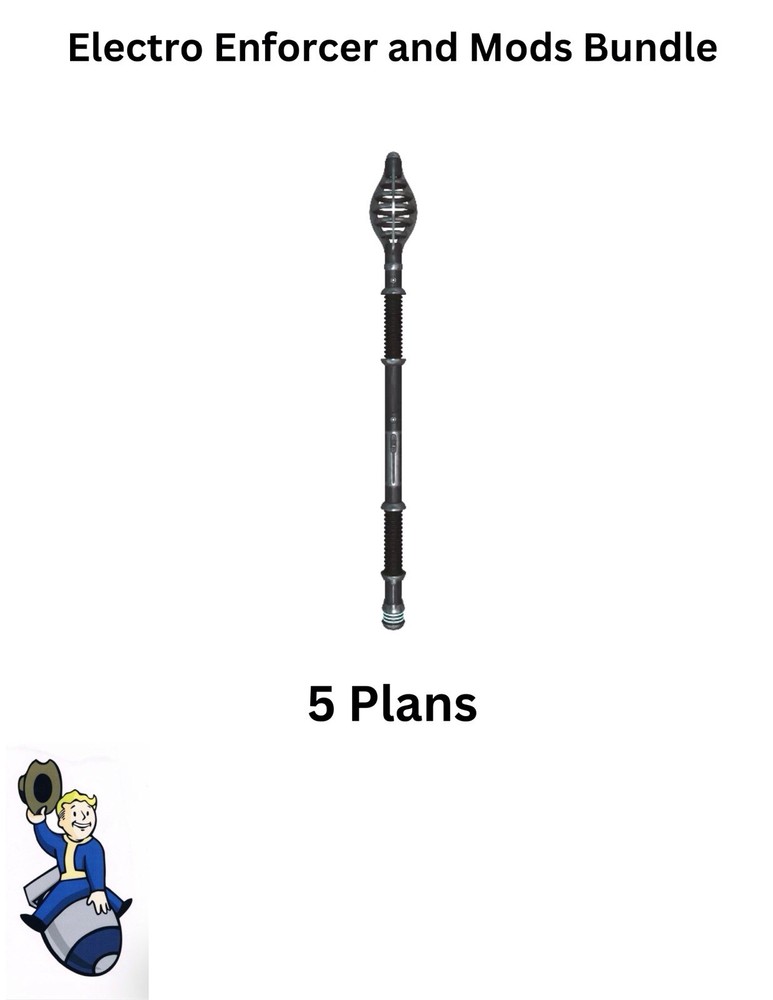 (Xbox) Electro Enforcer and Mods Plans (5 Plans)