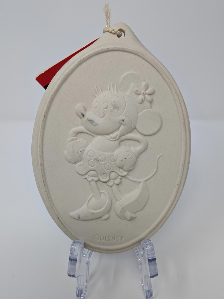 Disney Ceramic Minnie Mouse Cookie Mold New With Tags