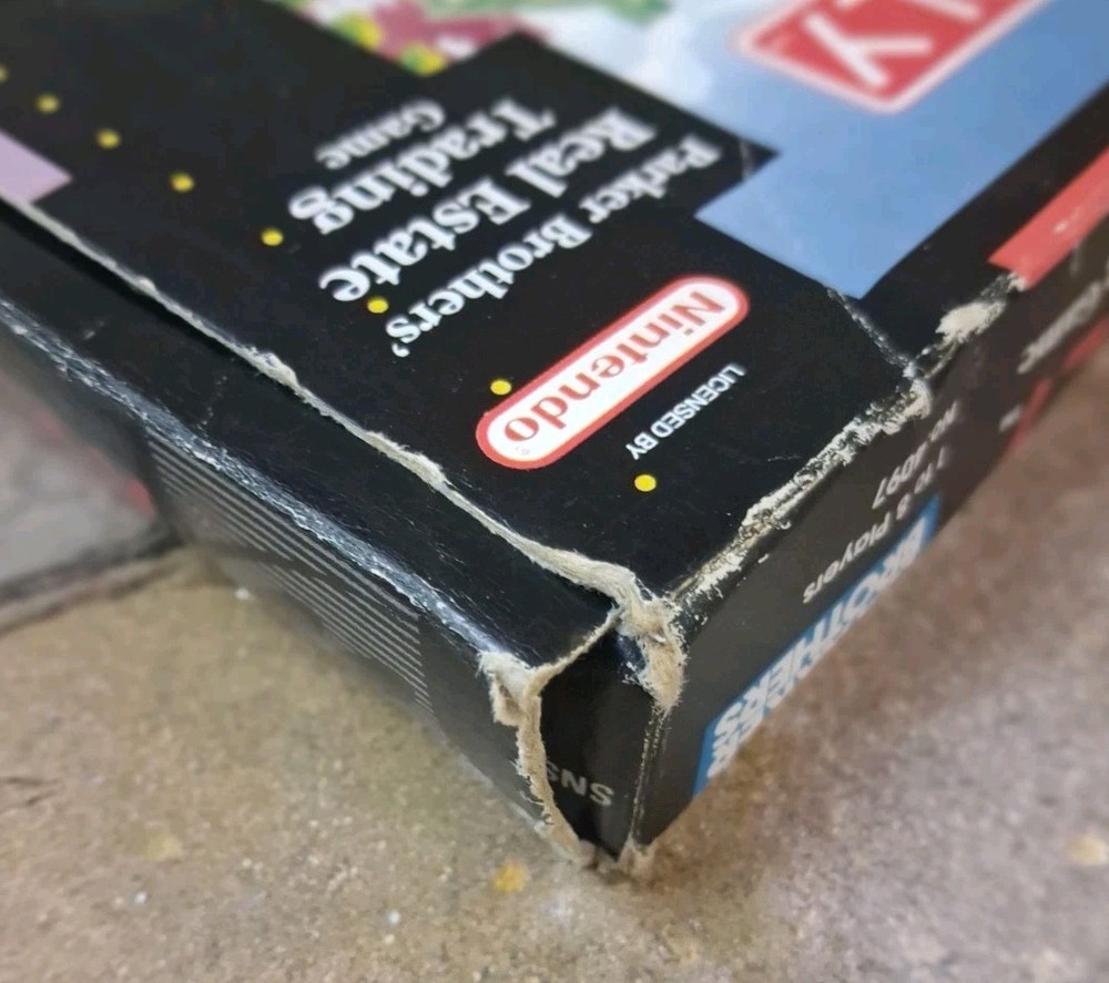 Monopoly Box - Super Nintendo SNES **SEE DESC**