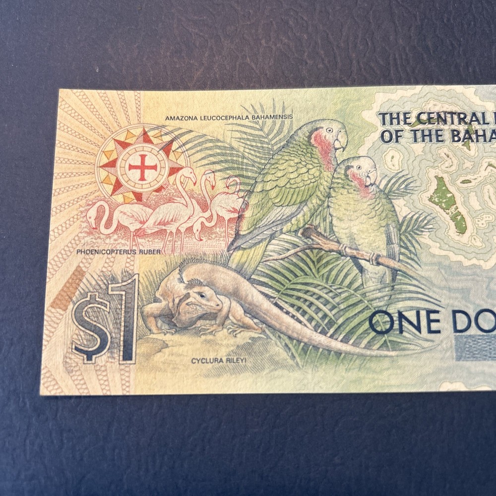 Bahamas- 1 dollar- 1992