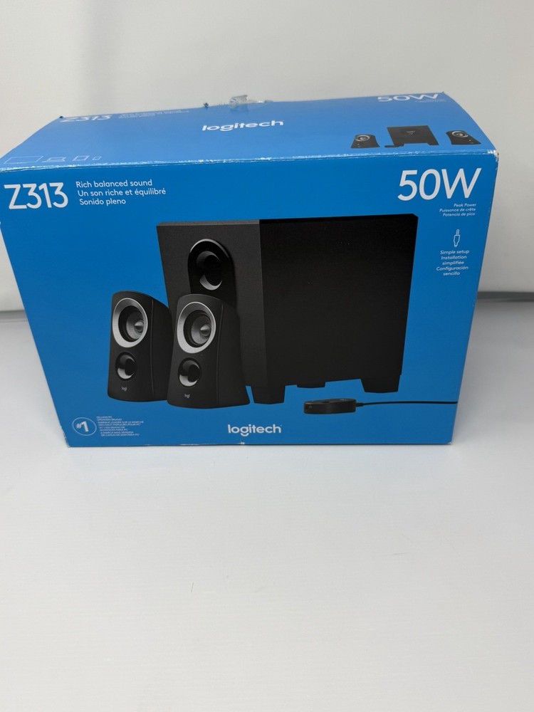 Logitech Z313 2.1 Multimedia Speaker System with Subwoofer