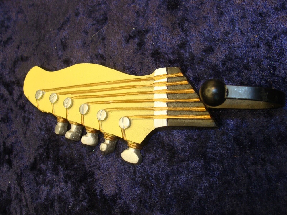 GUITAR NECK WALL HOOK ~ 7”x2”~Great Condition ~