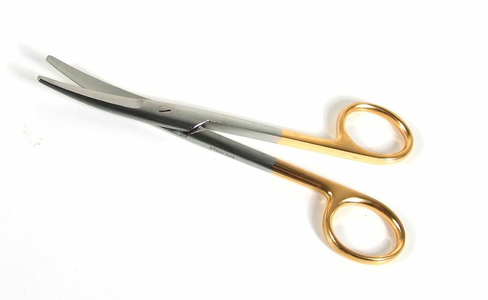 Mayo Scissors Tungsten Carbide Curved