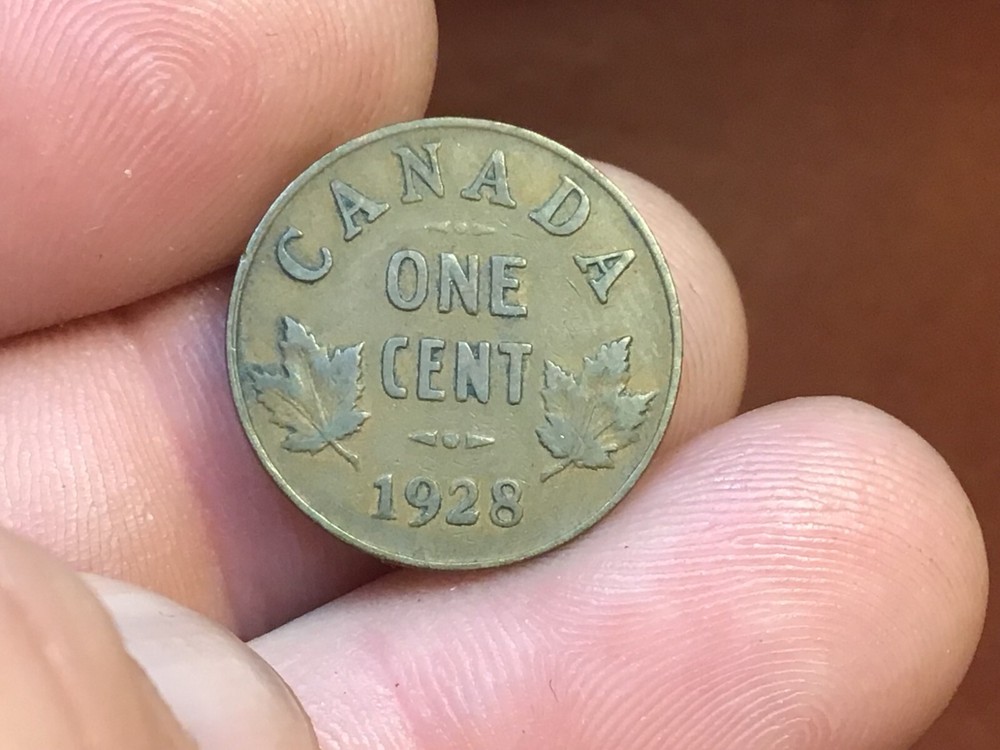 1928 Canada Small Cent