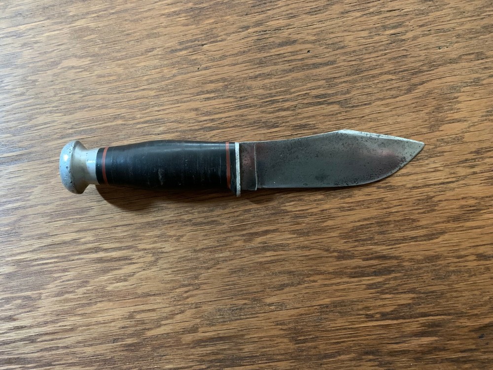 Rare Vintage Cattaraugus Fixed Blade Knife