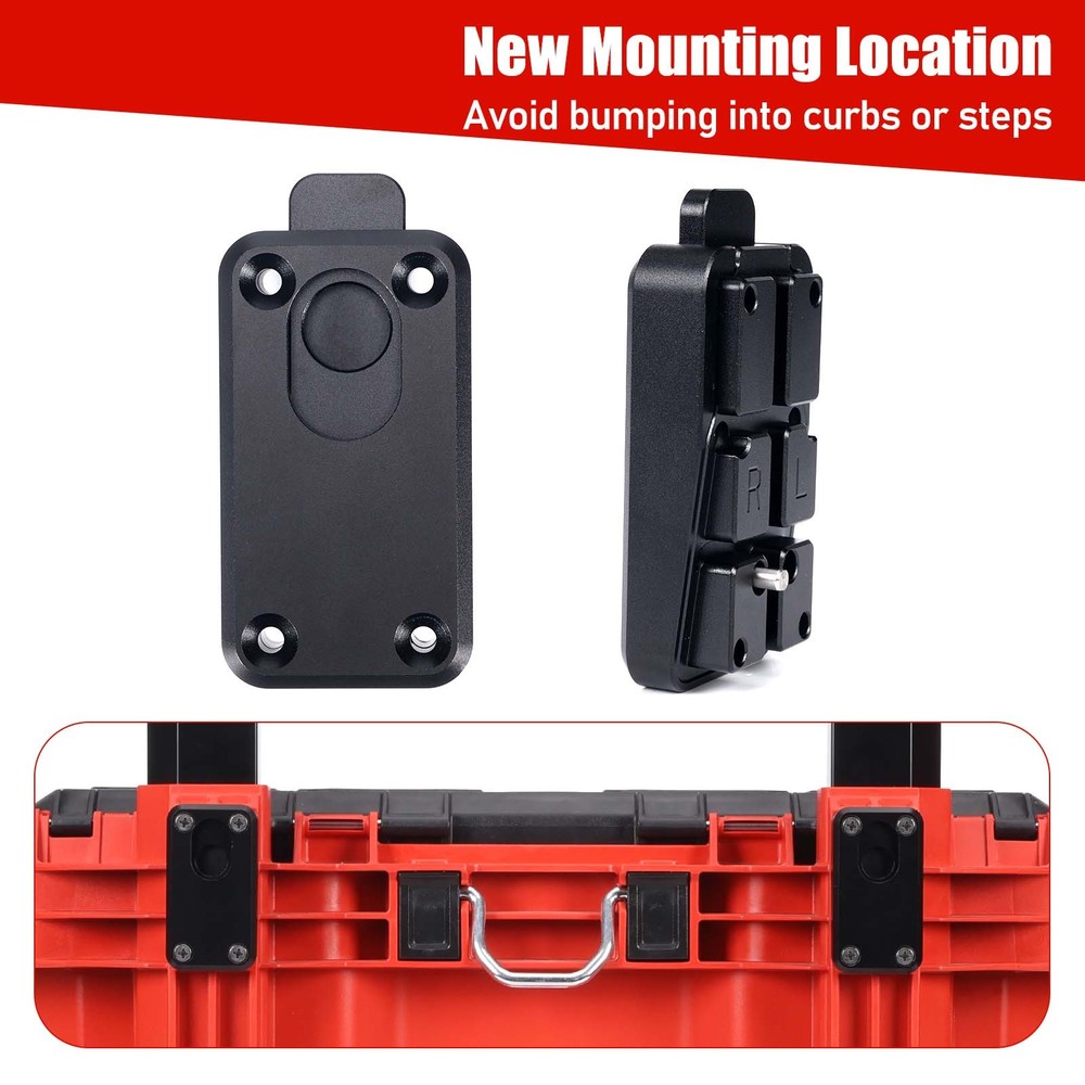 Aluminum Quick Release Latches Pins for Milwaukee Packout Rolling Toolbox