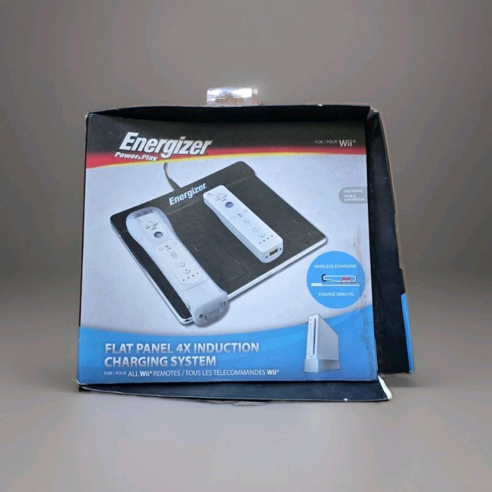 Energizer Power & Play for Wii Flat Panel 4X Induction Charging System Panel
