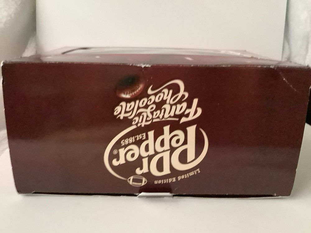 Limited Edition Dr. Pepper Fantastic Chocolate Empty Cans
