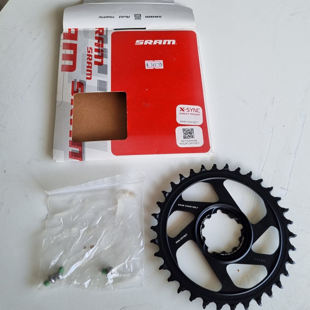 CHAINRING X-SYNC EAGLE 34T DM 6MM OFFSET BLACK