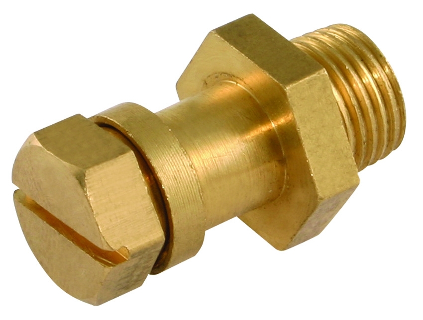 GAS TEST NIPPLE PRESSURE TESTING POINTS BRASS - pack of 5 or Single -  1/8" BSP