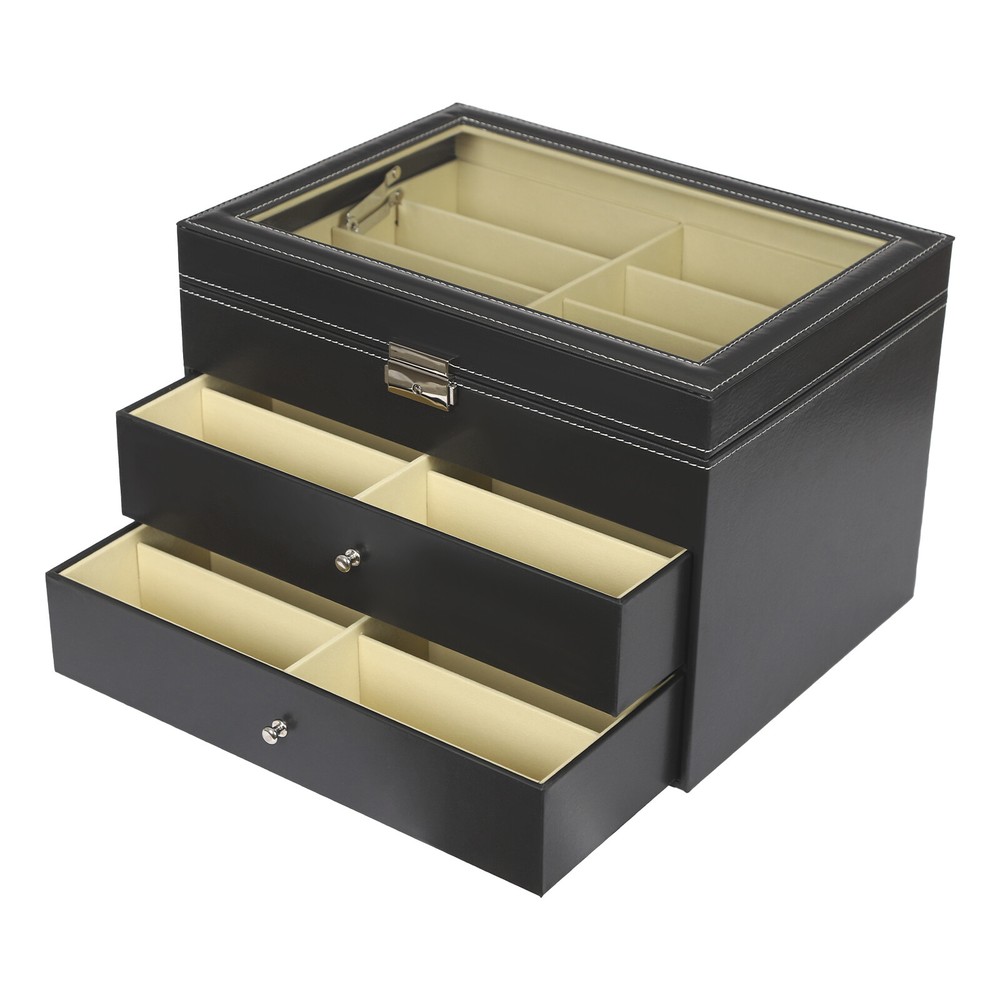 24 Slots Counter Table Sunglasses Glasses Display Storage Display Organizer Box