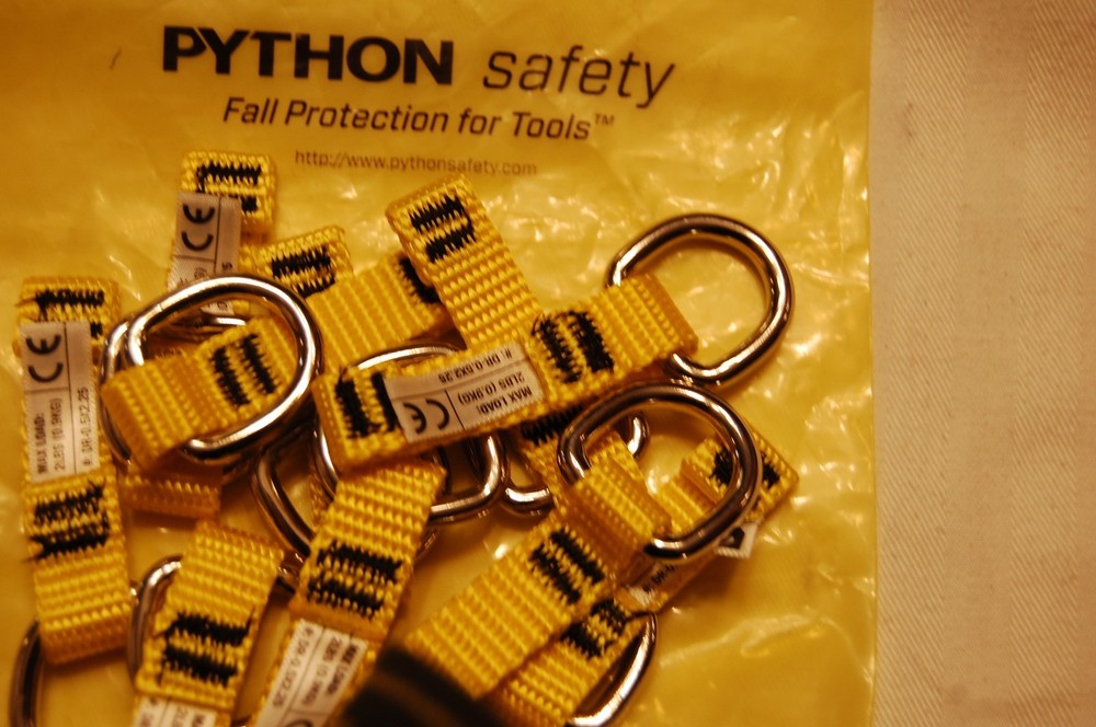 Python D-Ring Attachment DR-0.5x2.25 1500003 (Qty of 10)