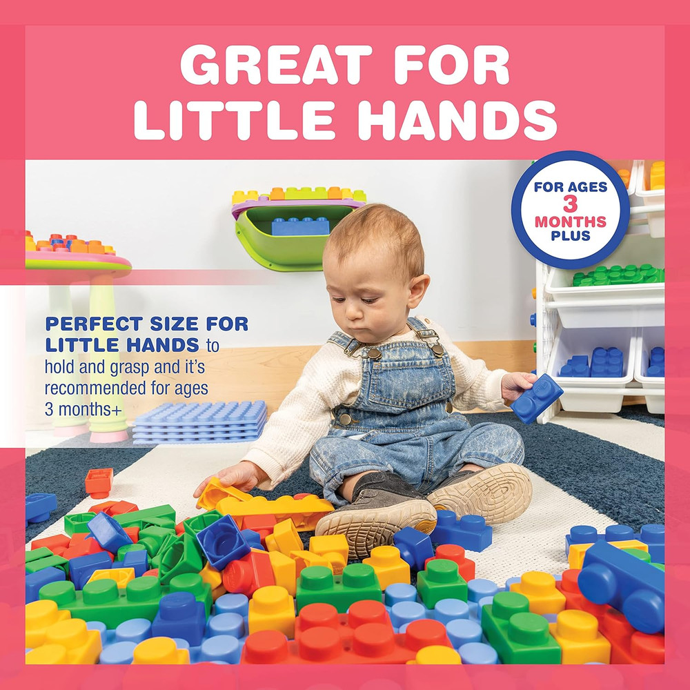 Platform Soft Building Blocks — Educational Sensory Stacking Blocks, Learning To