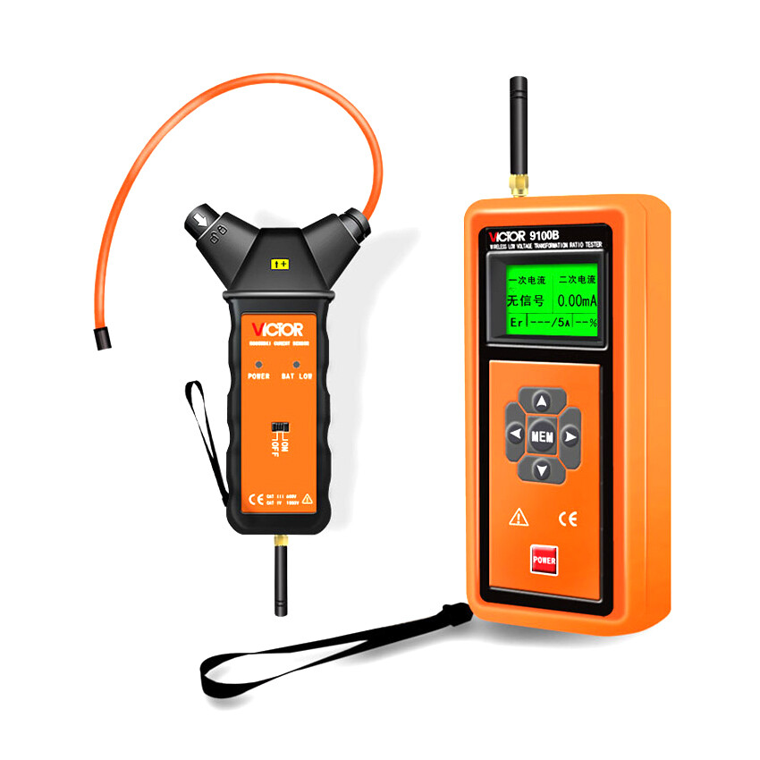 VICTOR 9100B Low-voltage Current Transformer Transformation Ratio Tester #