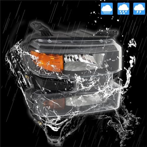 Headlight Assembly Replacement for Si-lverado 2019 2020 2021 Headlamp