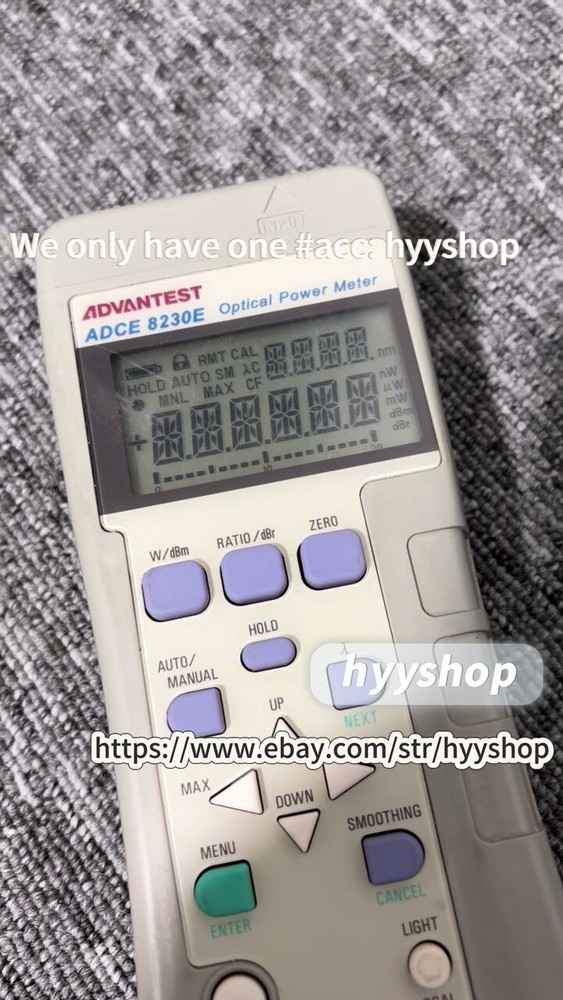 1PCS ADVANTEST ADCE 8230E optical power meter /hyy