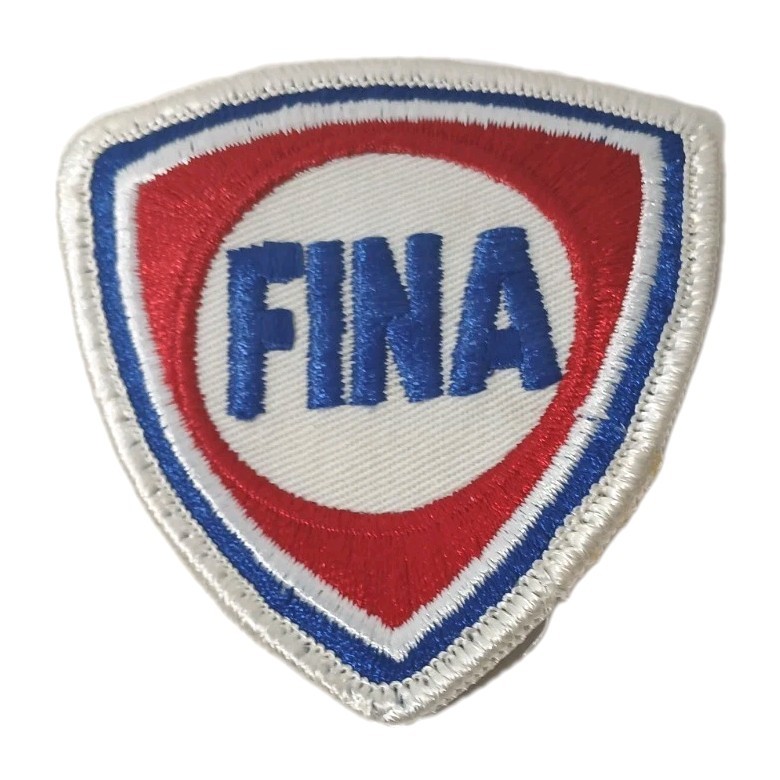 FINA Oil Sew on Patch