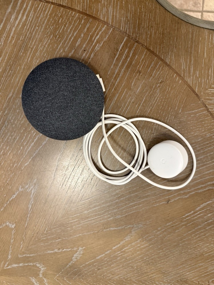 Google Home Mini Smart Assistant Bluetooth Speaker Charcoal