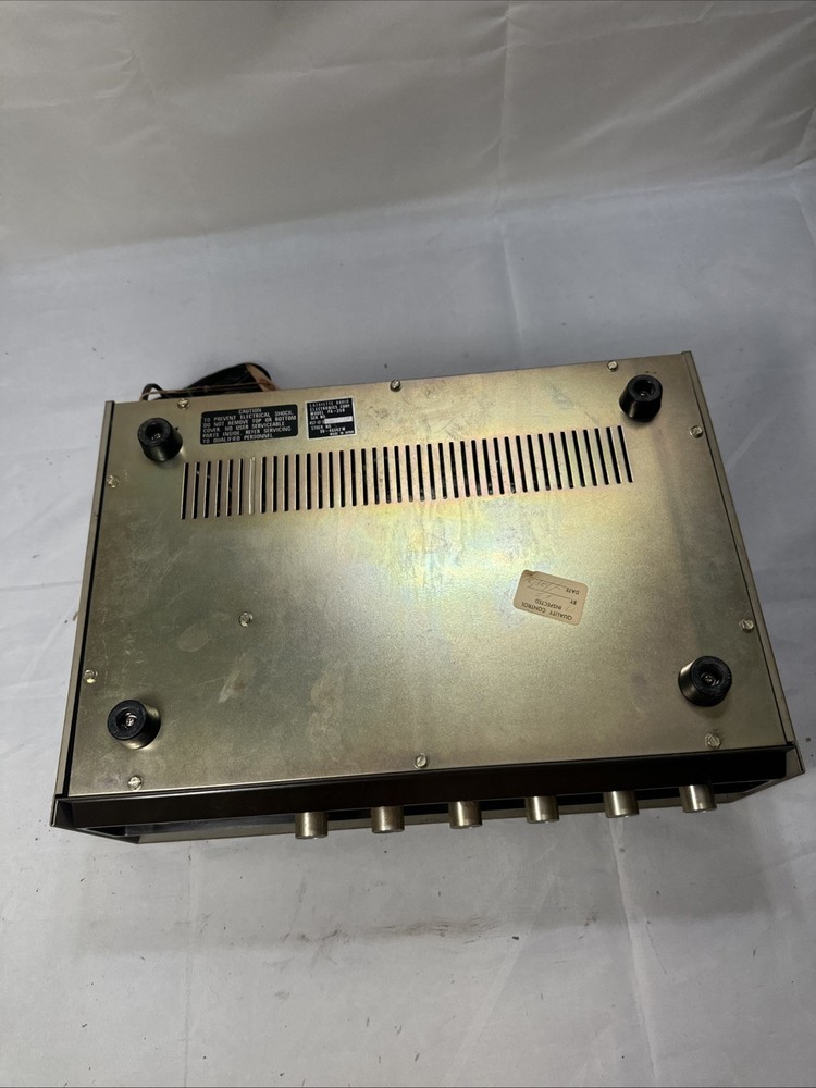 Solid State Microphone/Phono Amplifier Lafayette PA-25B Not Working