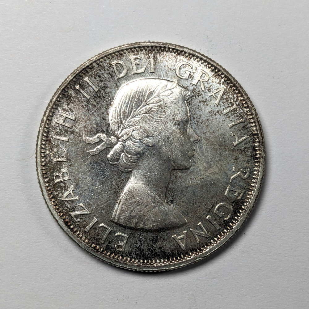 1954 Canada Silver Half Dollar