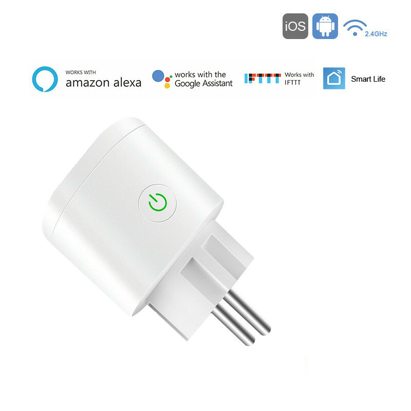 Remote Control Home Smart WiFi Power Socket Wireless Timer Switch Outlet 16A