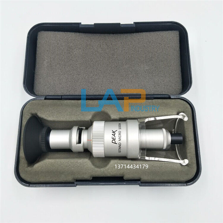 1pc NEW FOR Hand held microscope with 100x magnification 2008-100X