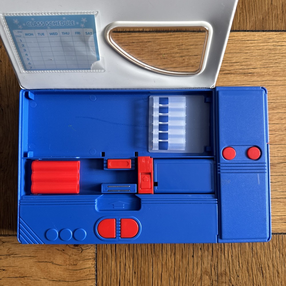 Vintage Kiku Marvel Ultimate Spiderman School Pencil Case Storage