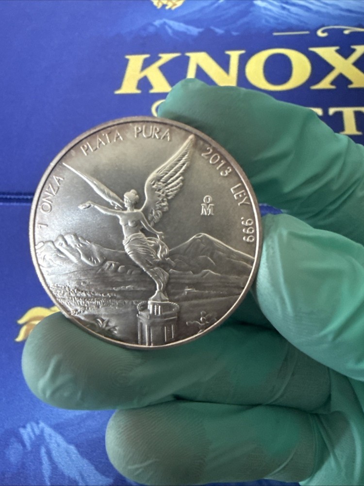 2013 Toned 1oz Silver Mexico Libertad