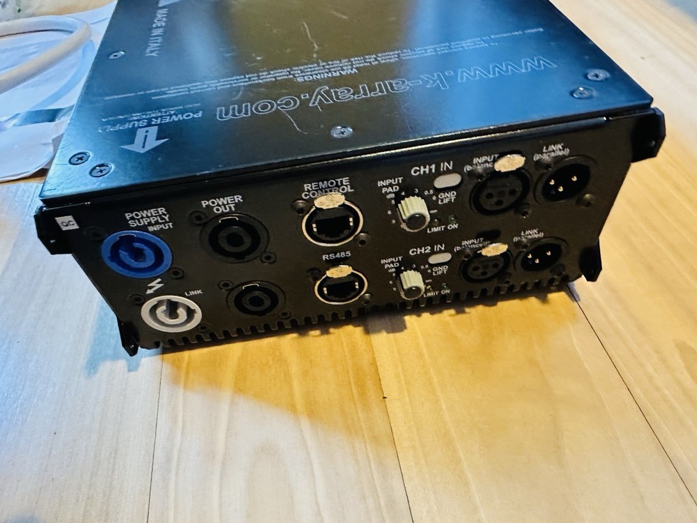 K-Array KA10 Digital Power Amplifier Nice Condition Made In Italy 🇮🇹