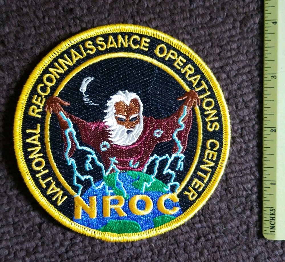 NATIONAL RECONNAISSANCE OPERATIONS CENTER NROC NASA PATCH
