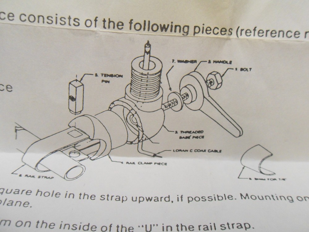 Shakespeare 4189 Nylon Antenna Rail Mount