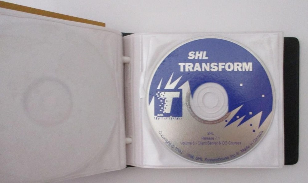 SHL TRANSFORM (1997 Software; 16 CDs) Content, Courses, Videos, Design, Analysis
