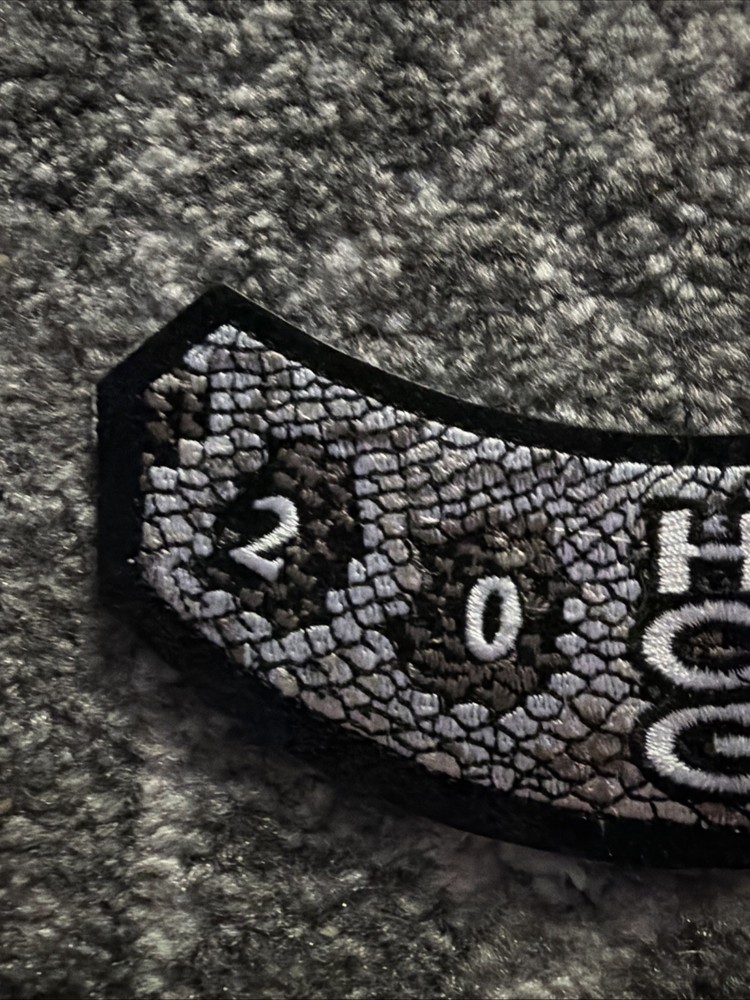 "NEW" 2014 HARLEY DAVIDSON OWNERS GROUP HOG Snake print Patch