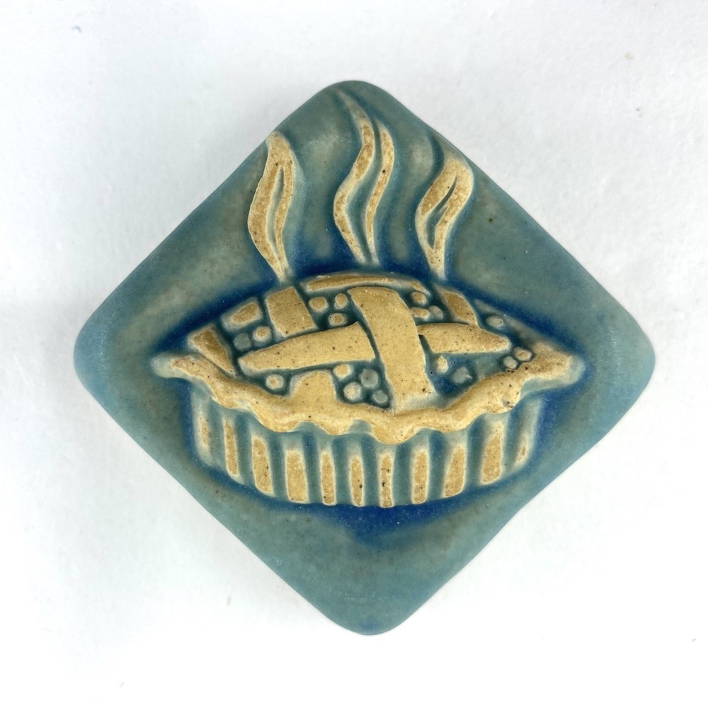 Cooling Pie 2x2” Ceramic Art Tile By Gretchen Kramp