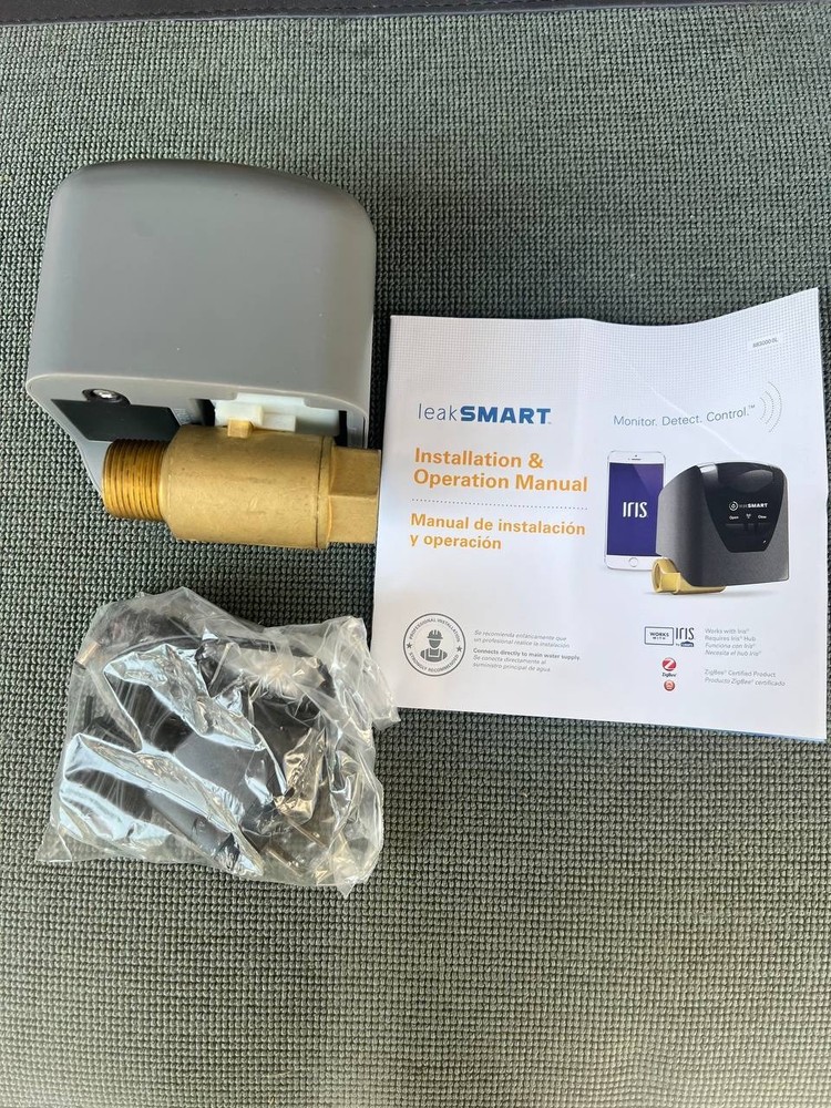 LEAK SMART Complete Home Water Protection System Leak Detection & Shut-Off