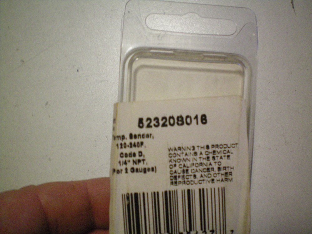 TELEFLEX #52320S016 SENDER , FREE FREIGHT