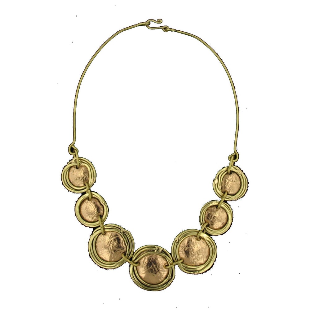 Necklet Bangle & Ear Rings Creative Copper Hand Made (088)